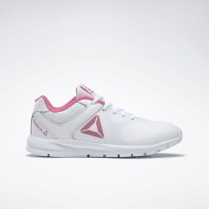 Reebok Rush Runner Laufschuhe Kinder - Weiß/Rosa - DE 568-XVI